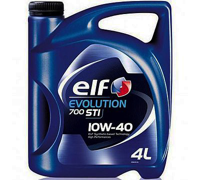 Каталог Elf Evol 700STI 10W-40 4л Полусинтетическое моторное масло